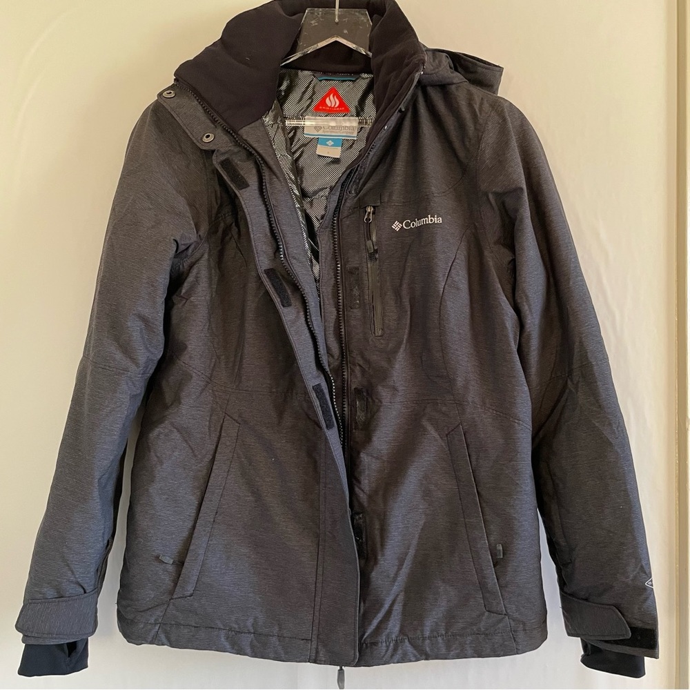 Columbia Gray Waterproof Women’s Jacket Size S